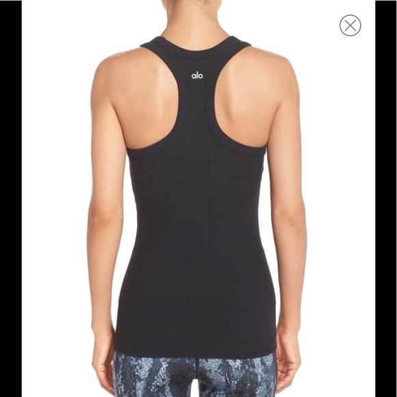 ALO NEW Support Ribbed Racerback Tank - Picture 3 of 9